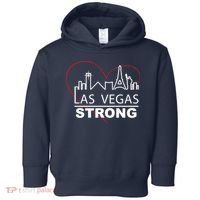 Las Vegas Strong Heart Skyline Toddler Hoodie thumb 0