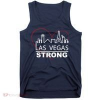 Las Vegas Strong Heart Skyline Tank Top thumb 0