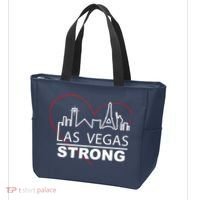 Las Vegas Strong Heart Skyline Tote Bag thumb 3