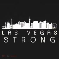 Las Vegas Strong Vegas Skyline Doggie Tank thumb 4
