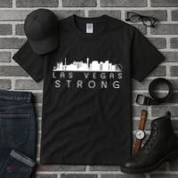 Las Vegas Strong Vegas Skyline Tall T-Shirt thumb 3