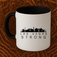 Las Vegas Strong Vegas Skyline Coffee Mug thumb 2