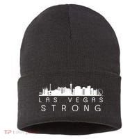 Las Vegas Strong Vegas Skyline Sustainable Knit Beanie thumb 0