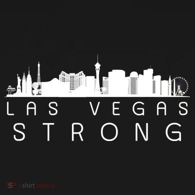 Las Vegas Strong Vegas Skyline Tie-Dye Long Sleeve Shirt