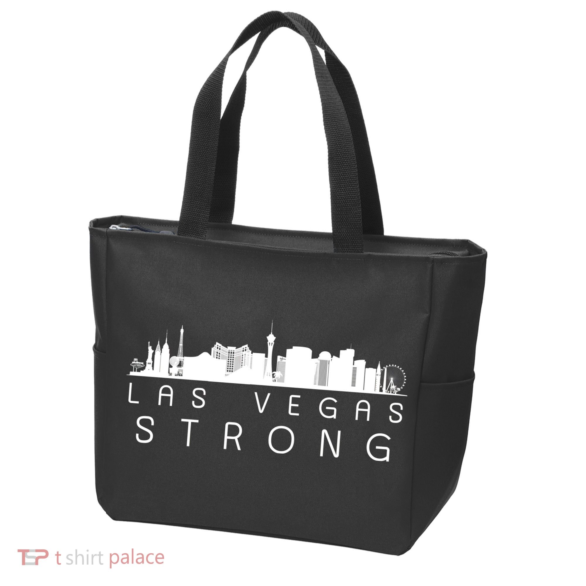 Las Vegas Strong Vegas Skyline Tote Bag