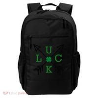 Luck Arrow St Patricks Day, Funny St Patricks Day, St Patricks Day Backpack thumb 0