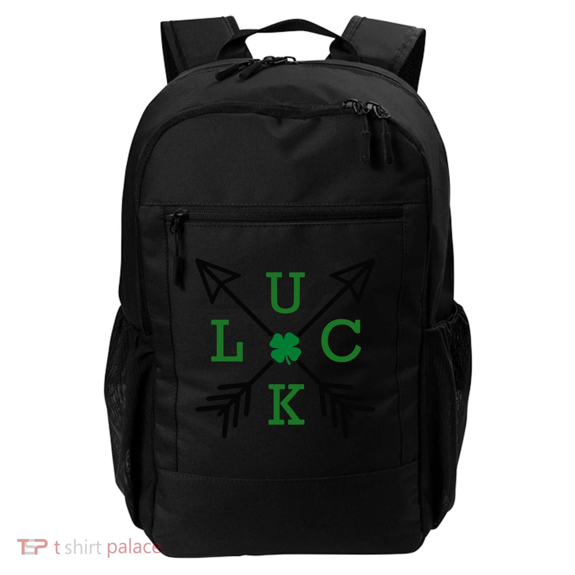 Luck Arrow St Patricks Day, Funny St Patricks Day, St Patricks Day Backpack