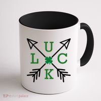 Luck Arrow St Patricks Day, Funny St Patricks Day, St Patricks Day Coffee Mug thumb 1