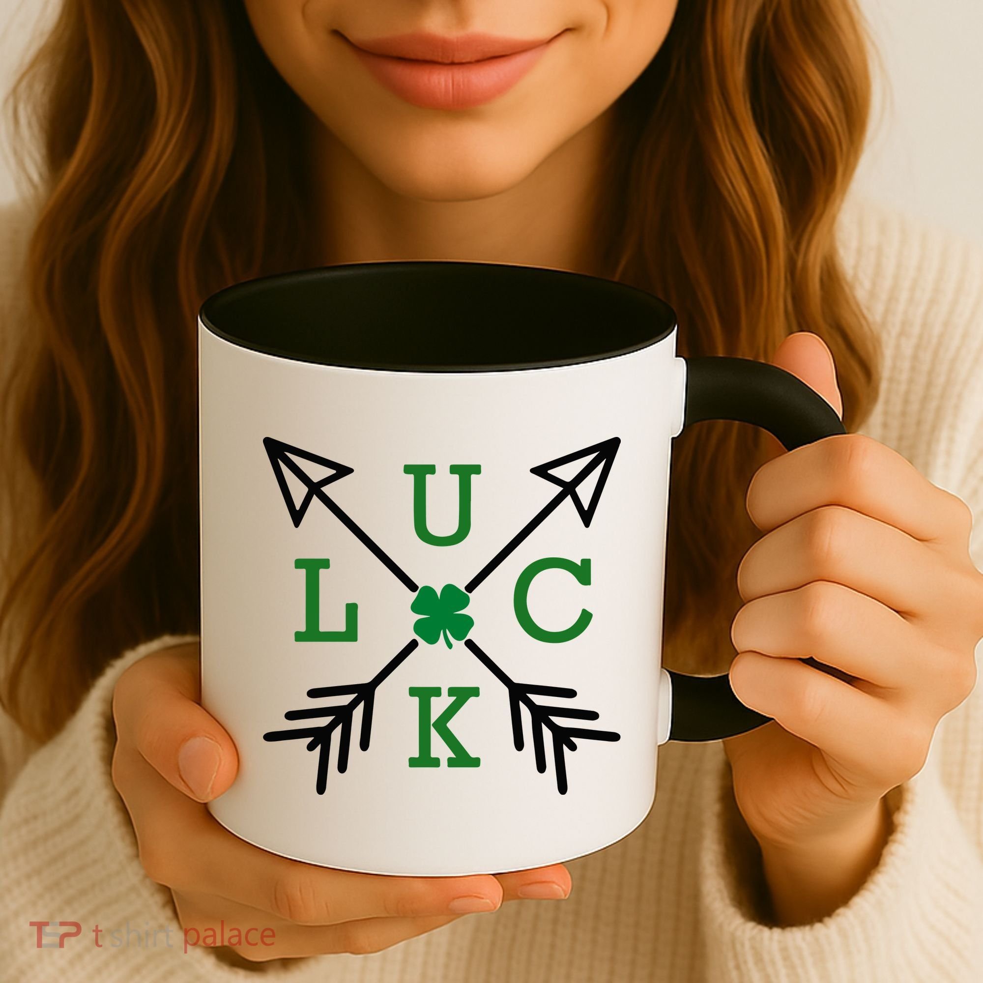 Luck Arrow St Patricks Day, Funny St Patricks Day, St Patricks Day Coffee Mug