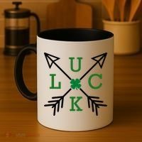 Luck Arrow St Patricks Day, Funny St Patricks Day, St Patricks Day Coffee Mug thumb 4