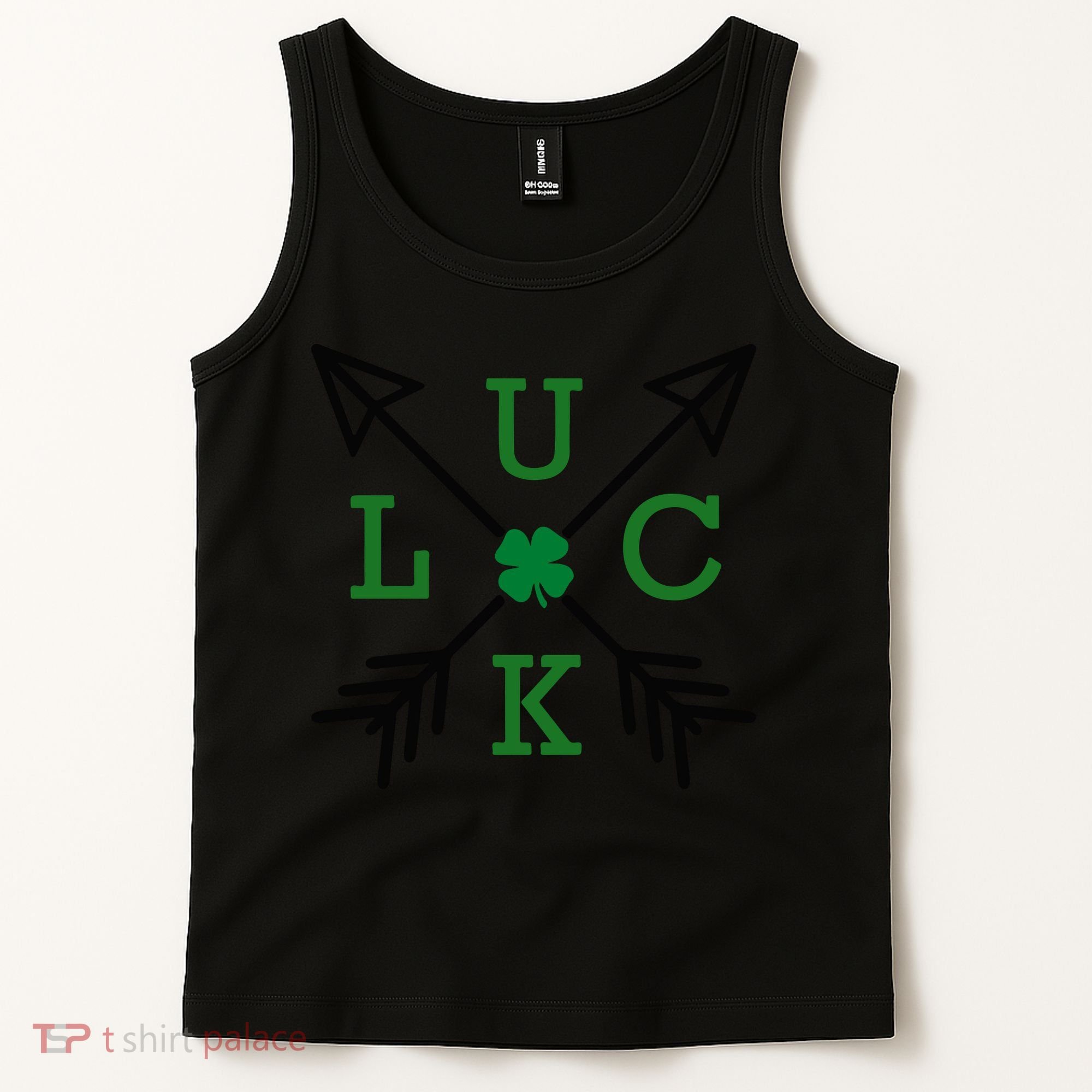 Luck Arrow St Patricks Day, Funny St Patricks Day, St Patricks Day Tank Top