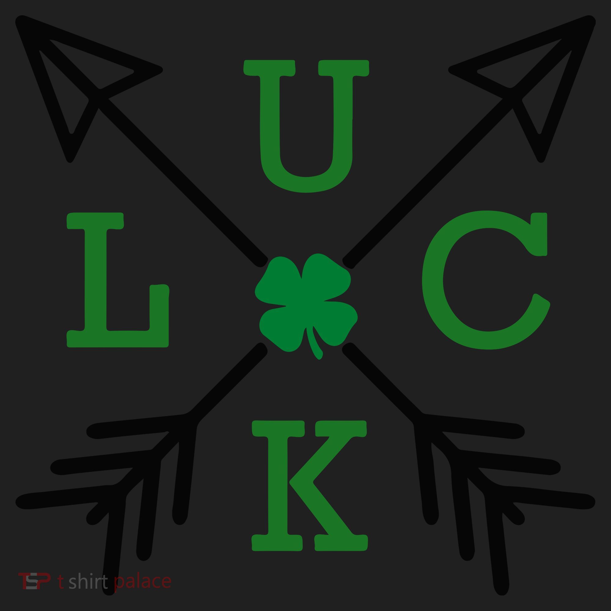 Luck Arrow St Patricks Day, Funny St Patricks Day, St Patricks Day Golf Towel
