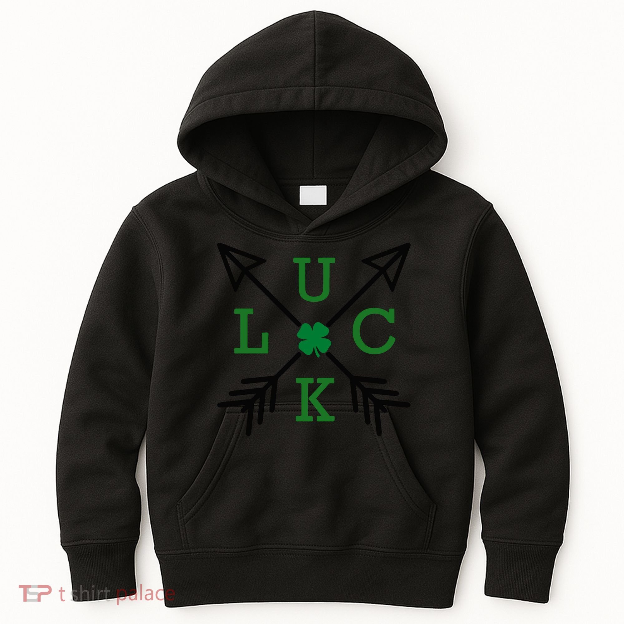 Luck Arrow St Patricks Day, Funny St Patricks Day, St Patricks Day Kids Hoodie