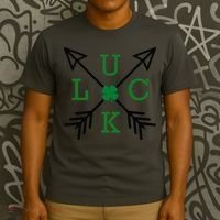 Luck Arrow St Patricks Day, Funny St Patricks Day, St Patricks Day T-Shirt thumb 3
