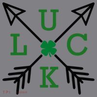 Luck Arrow St Patricks Day, Funny St Patricks Day, St Patricks Day Women's Hoodie thumb 2