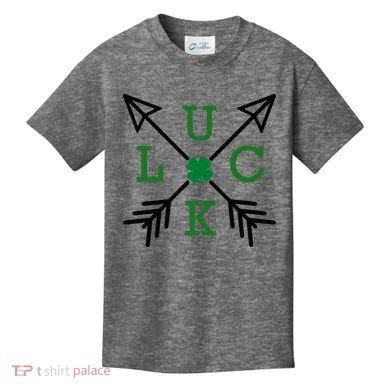 Luck Arrow St Patricks Day, Funny St Patricks Day, St Patricks Day Kids T-Shirt