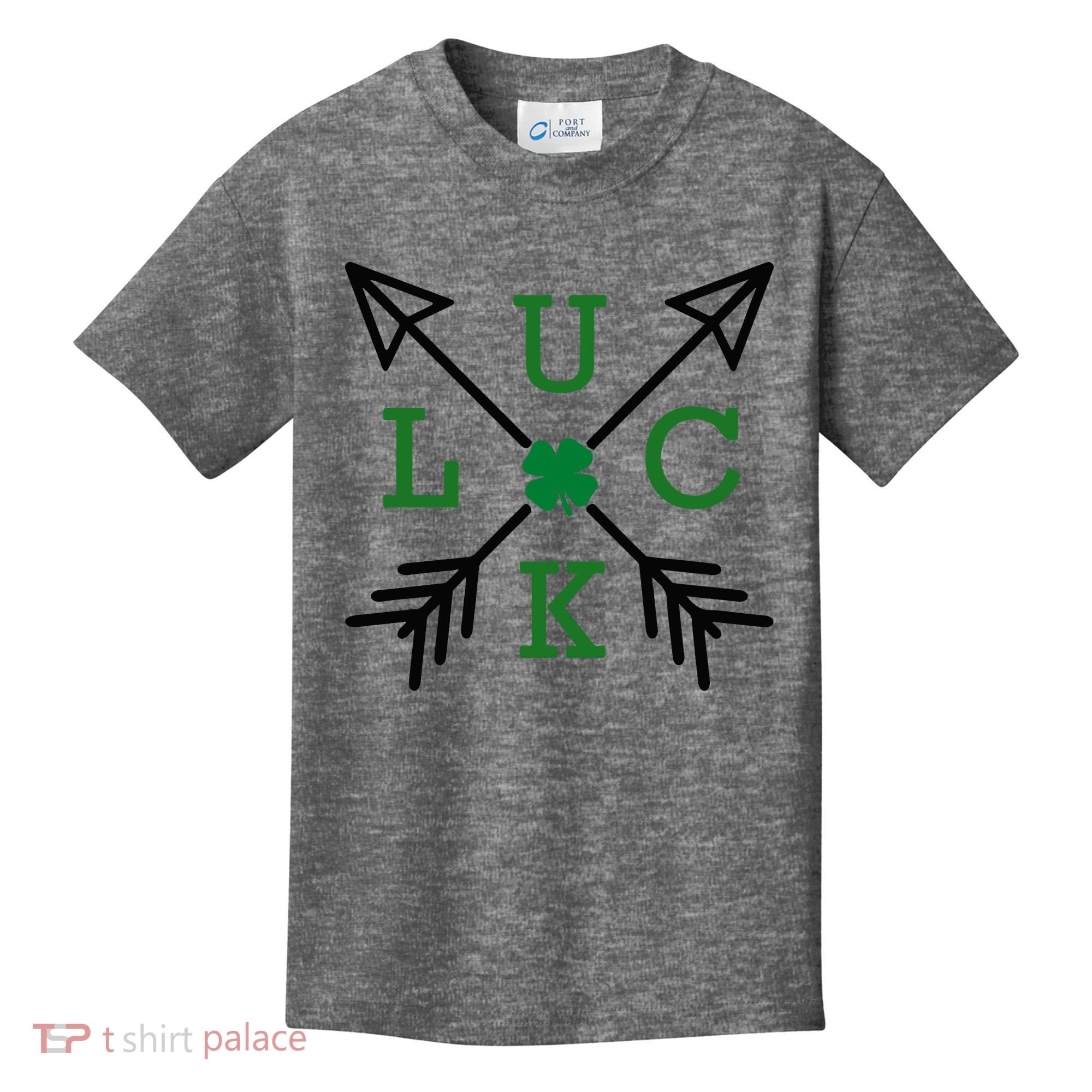 Luck Arrow St Patricks Day, Funny St Patricks Day, St Patricks Day Kids T-Shirt