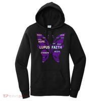 Lupus Awareness Support Strong Diva Survivor Purple Ribbon Gift Women's Hoodie thumb 0