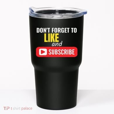 Like And Subscribe Vlogger Podcaster Influencer Tumbler