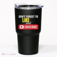 Like And Subscribe Vlogger Podcaster Influencer Tumbler thumb 0
