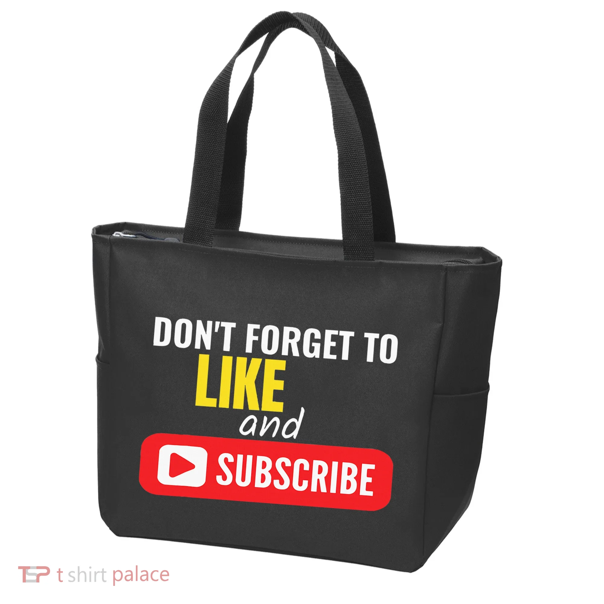 Like And Subscribe Vlogger Podcaster Influencer Tote Bag
