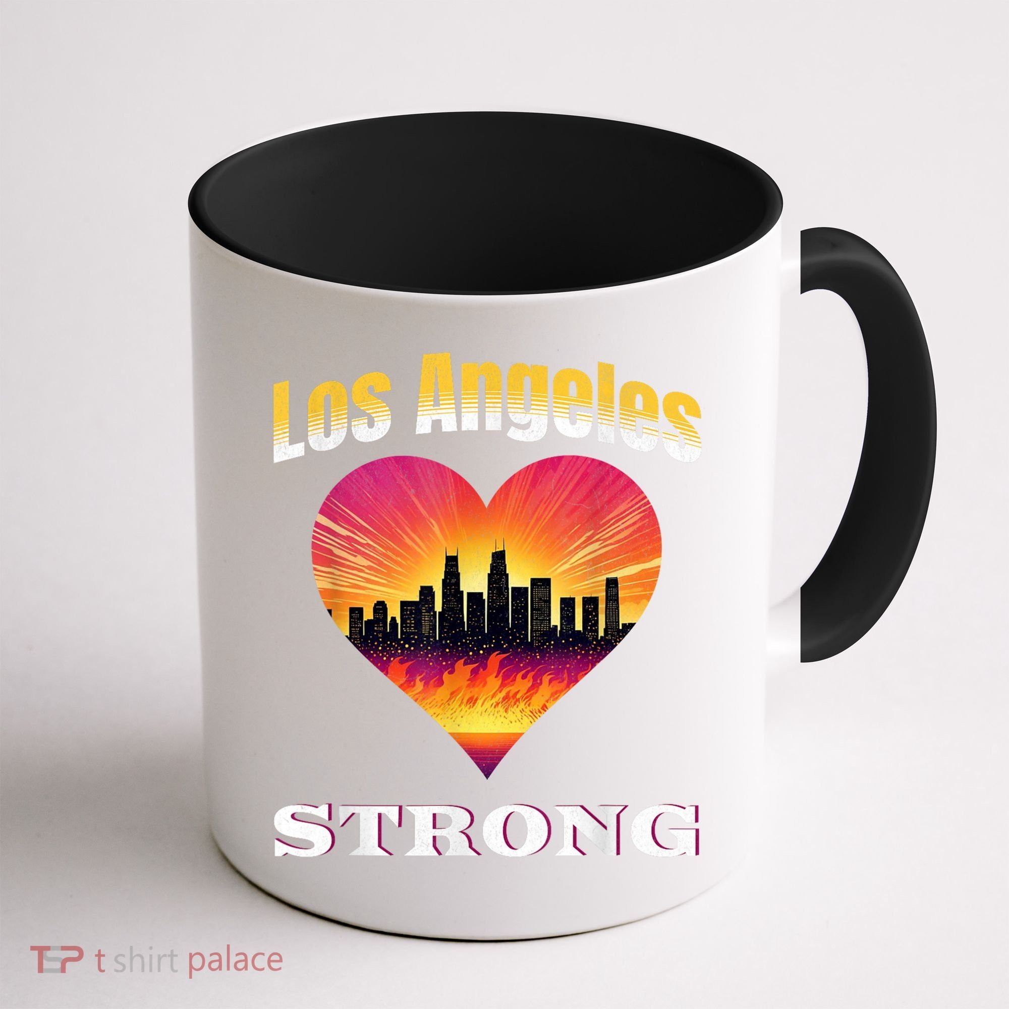 Los Angeles Strong Pray For La County Support California Coffee Mug