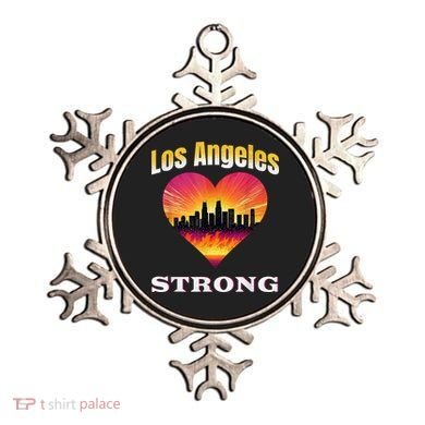 Los Angeles Strong Pray For La County Support California Ornament