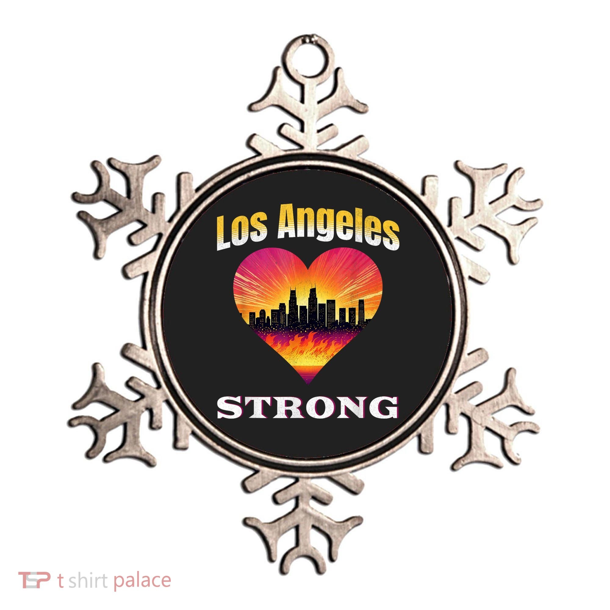 Los Angeles Strong Pray For La County Support California Ornament