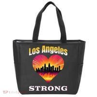 Los Angeles Strong Pray For La County Support California Tote Bag thumb 0