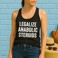Legalize Anabolic Steroids Funny Athlete Women's Tank Top thumb 2