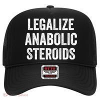Legalize Anabolic Steroids Funny Athlete Hat thumb 0