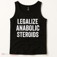 Legalize Anabolic Steroids Funny Athlete Tank Top thumb 2