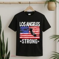 Los Angeles Strong Palisades Strong Flag T-Shirt thumb 2