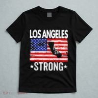 Los Angeles Strong Palisades Strong Flag T-Shirt thumb 5