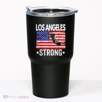 Los Angeles Strong Palisades Strong Flag Tumbler thumb 0