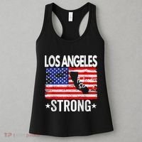 Los Angeles Strong Palisades Strong Flag Women's Tank Top thumb 3