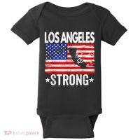 Los Angeles Strong Palisades Strong Flag Baby Bodysuit thumb 0