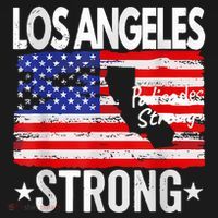 Los Angeles Strong Palisades Strong Flag Toddler Hoodie thumb 2