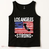 Los Angeles Strong Palisades Strong Flag Tank Top thumb 2