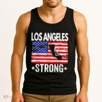 Los Angeles Strong Palisades Strong Flag Tank Top thumb 3