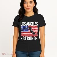 Los Angeles Strong Palisades Strong Flag Women's T-Shirt thumb 4