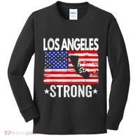 Los Angeles Strong Palisades Strong Flag Kids Long Sleeve Shirt thumb 0