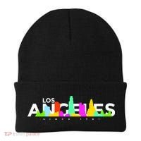 Los Angeles Skyline Since 1781 Beanie thumb 0