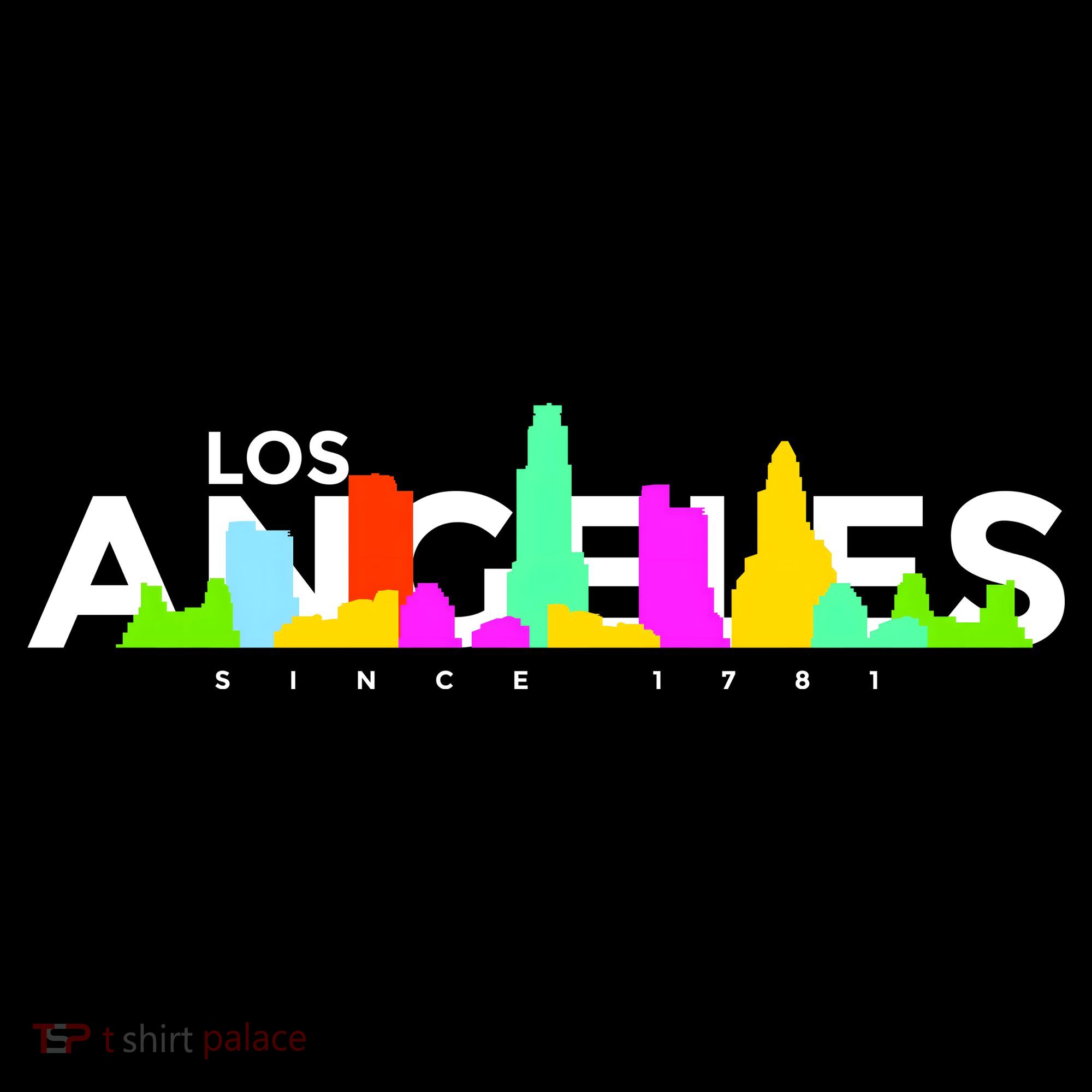 Los Angeles Skyline Since 1781 Women's Hoodie