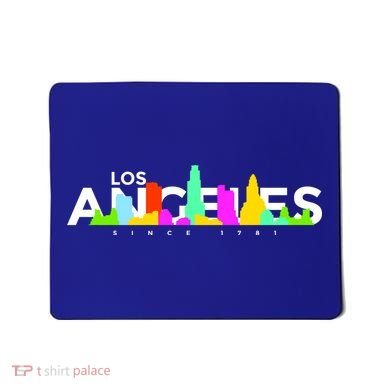 Los Angeles Skyline Since 1781 Mousepad