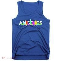 Los Angeles Skyline Since 1781 Tank Top thumb 0