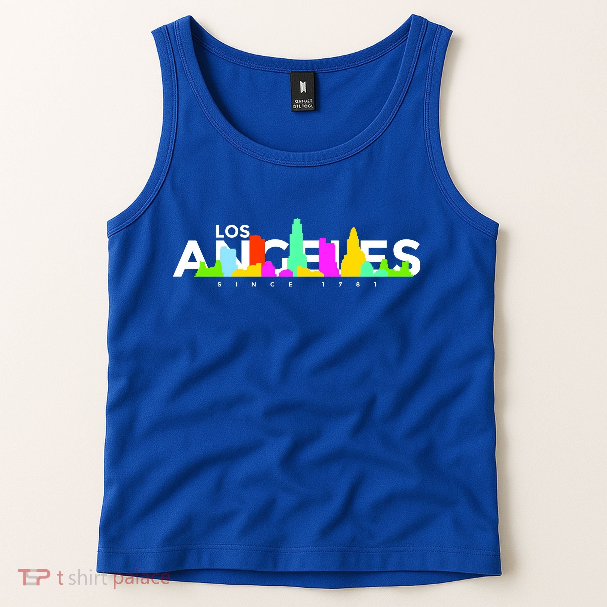 Los Angeles Skyline Since 1781 Tank Top
