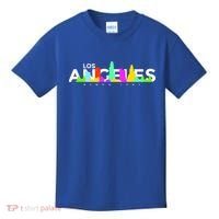 Los Angeles Skyline Since 1781 Kids T-Shirt thumb 0