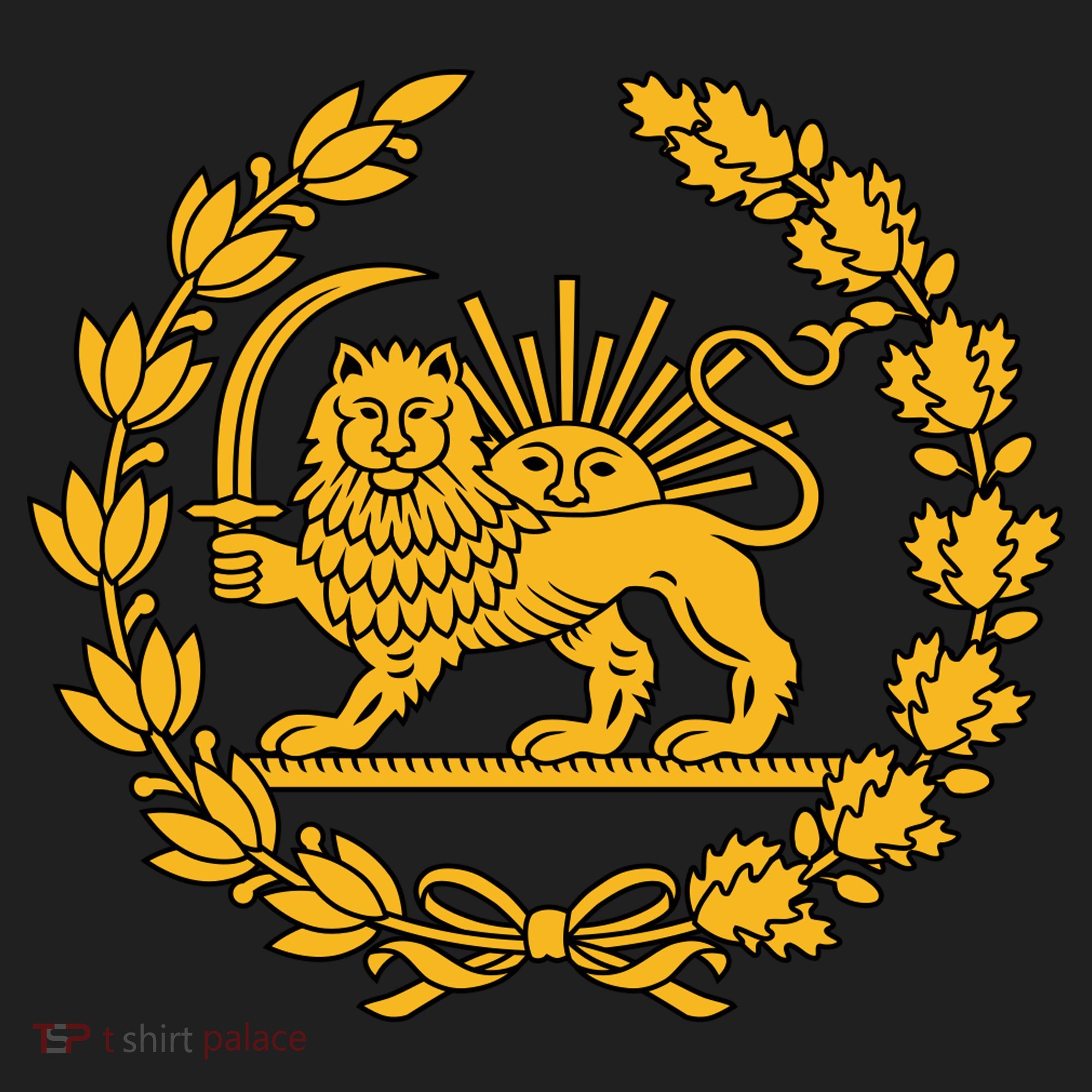 Lion And Sun Emblem Of Persia Iran Shir-o-Khoshid Beanie