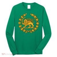 Lion And Sun Emblem Of Persia Iran Shir-o-Khoshid Long Sleeve Shirt thumb 0